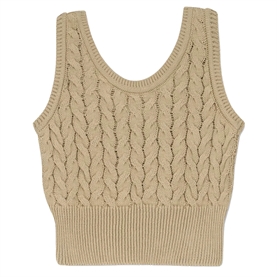 Skall Studio Wavy Top, Warm Beige 